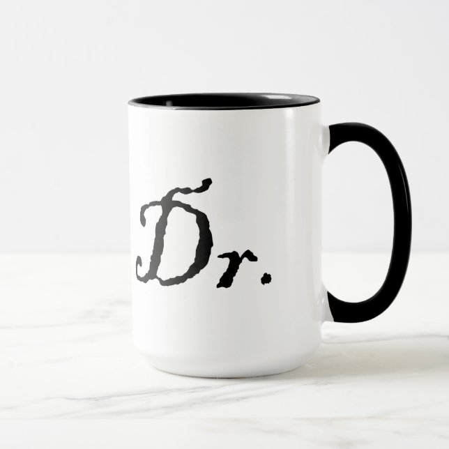Tasse pour un docteur (Droite)
