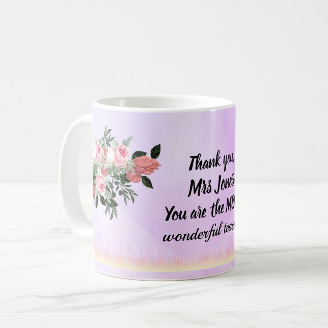Tasse pour un professeur merveilleux (Devant gauche)