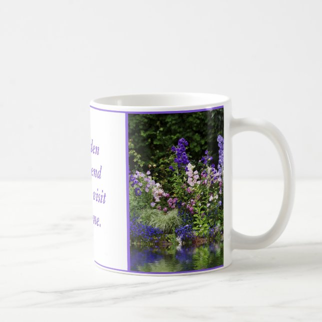 Tasse pourpre de réflexion de digitales (Droite)