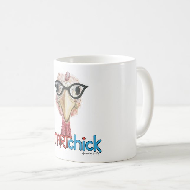 Tasse (poussin futé) (Devant droit)