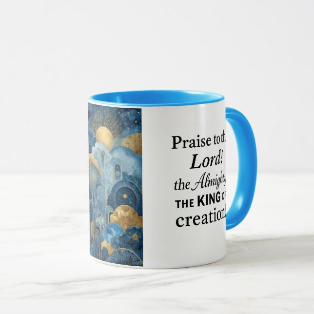 Tasse Praise To The Lord (Devant droit)