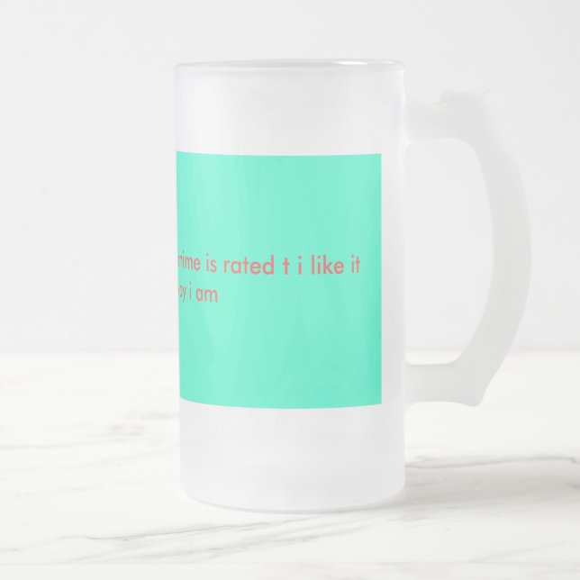 tasse pré de l'adolescence d'anime (Droit)