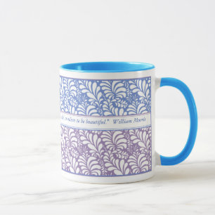 Tasse préférée élégante de citation de bleu e