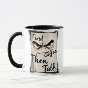 Tasse Premier café puis discussion