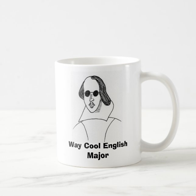 Tasse principale anglaise fraîche de manière (Droite)