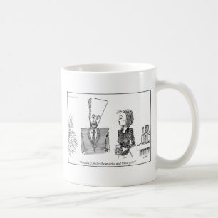 Tasse principale de bande dessinée de queue