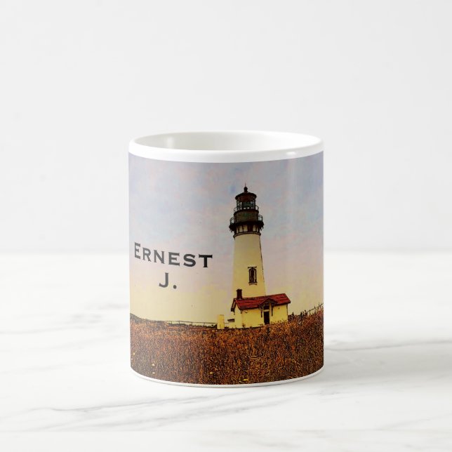 Tasse principale de coutume de phare de Yaquina (Centre)