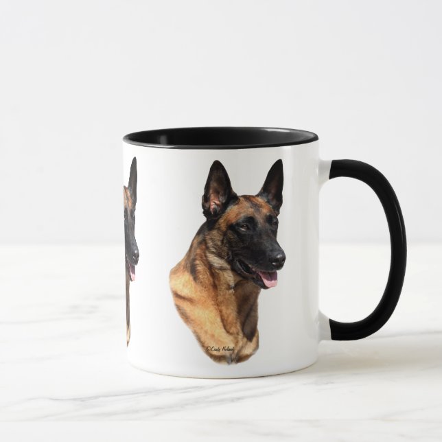 Tasse principale de Malinois de Belge (Droite)