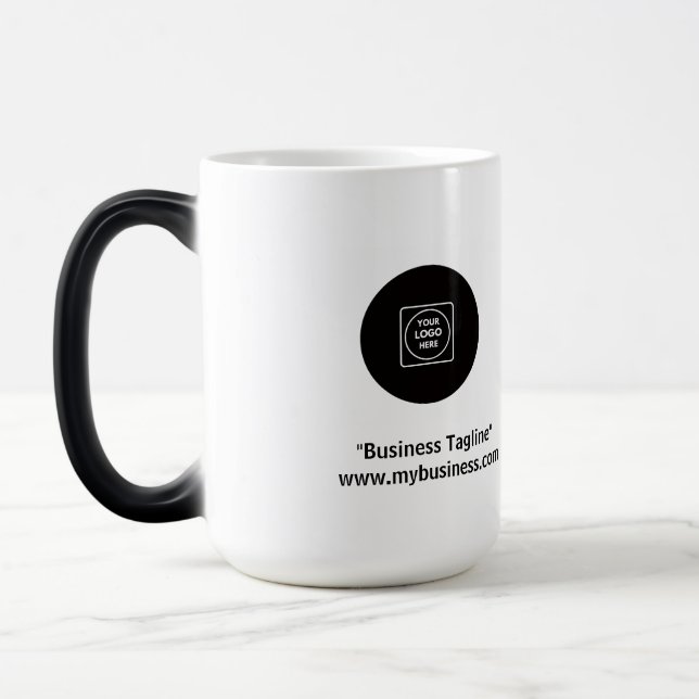 Tasse promo entreprise Morph couleur de logo d'ent (Gauche)