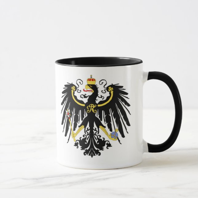 Tasse prussienne de drapeau (Droite)
