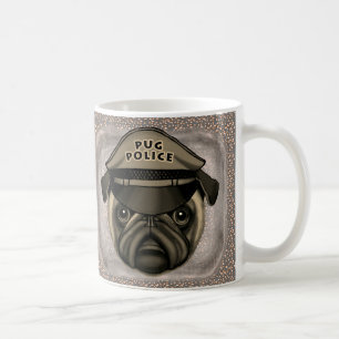 Tasse Pug Police
