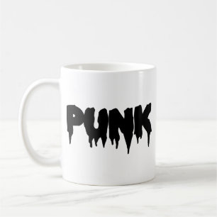 Tasse "punk" personnalisable de police