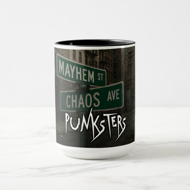 Tasse Punksters Mayhem et Chaos (Centre)