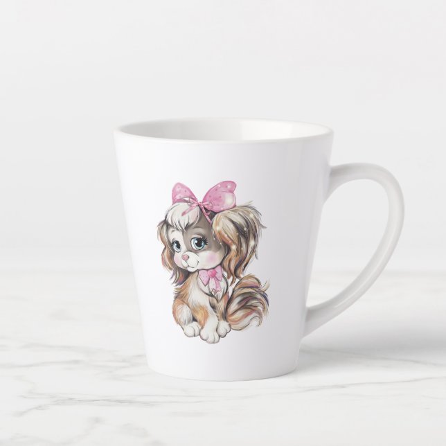 Tasse Puppy Latte (Droite)