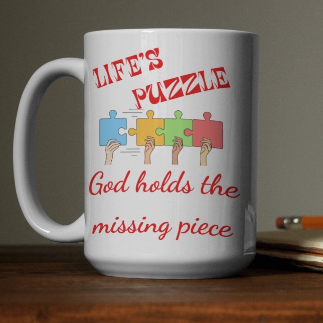 Tasse Puzzle de la Vie (Créateur téléchargé)