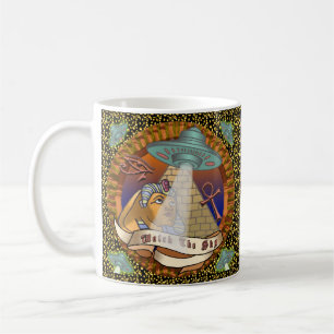 tasse Pyramides Vaisseau Spatial Alien