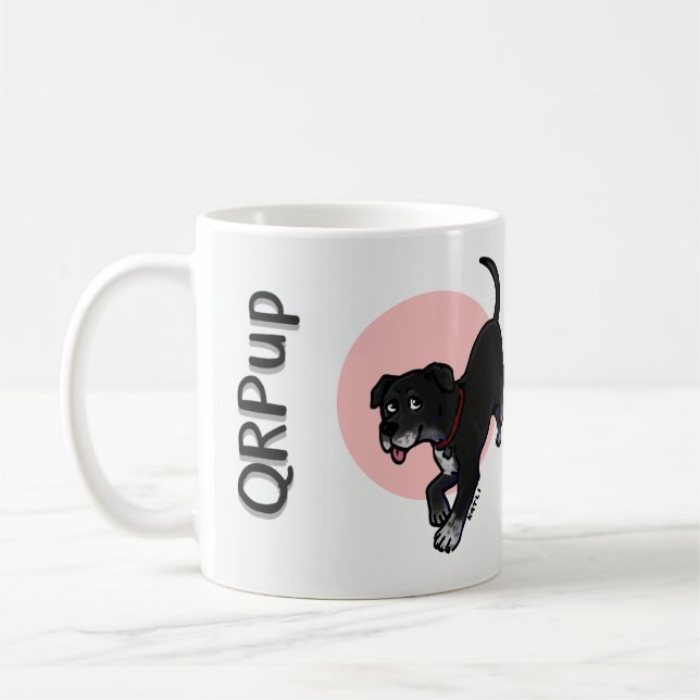 Tasse QRPup : Sophie (Gauche)