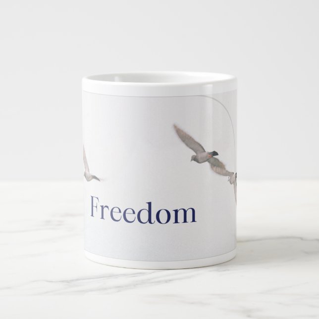 Tasse qui célèbre la liberté (Devant)