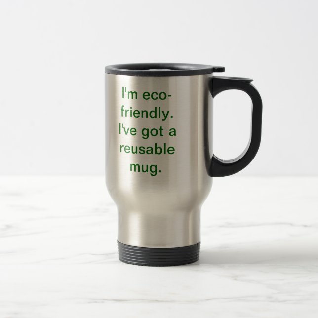 Tasse qui respecte l'environnement (Droit)
