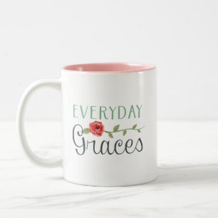 Tasse quotidienne de grâces de maçon de Charlotte