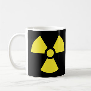 Tasse radioactive de symbole
