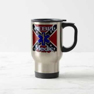 Tasse rebelle de voyage de médecin