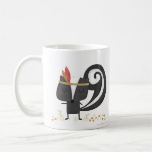 Tasse reconnaissante de mouffette