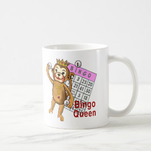 Tasse Reine de Bingo de Singe