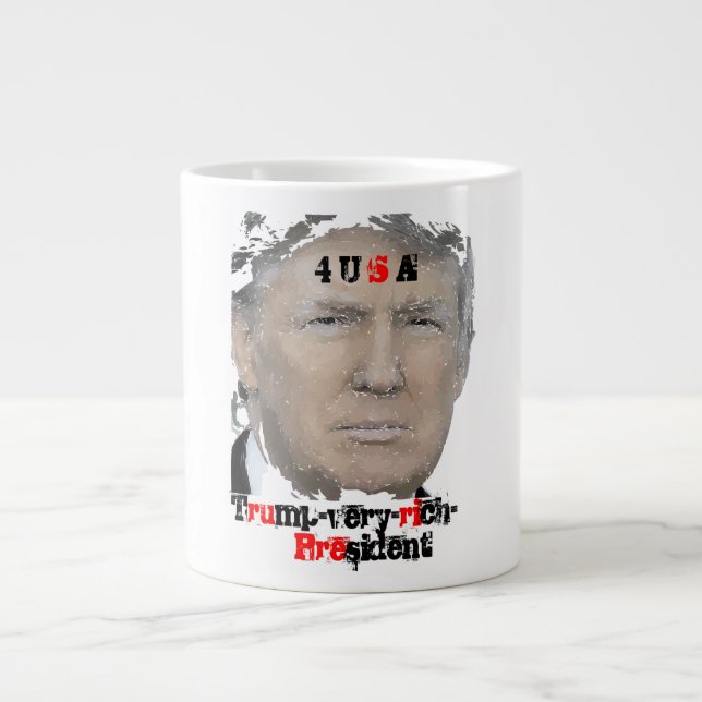 Tasse Rendez l'Amérique grande encore maintenant (Devant)
