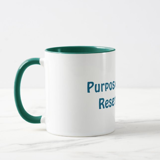 Tasse Renouvelé, Réinitialisé à Zéro (Gauche)