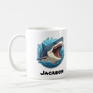 Tasse requin personnalisée – Design audacieux et f