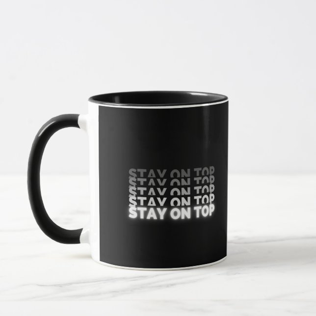 Tasse restez au top (Gauche)