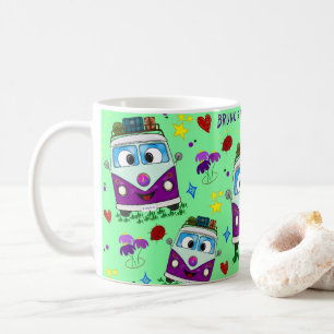 Tasse Rétro Campervan – Édition Bruno