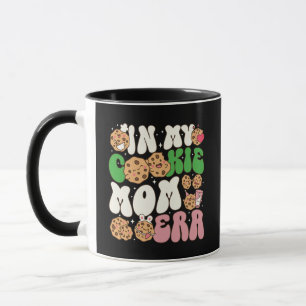 Tasse Rétro de la Vie de Fête de Maman Cuisinant a