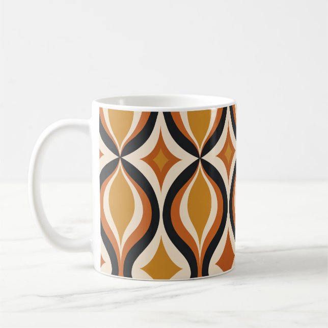 tasse Retro Golden Waves  (Gauche)