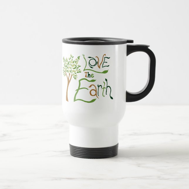 Tasse réutilisable Love the Earth (Droite)