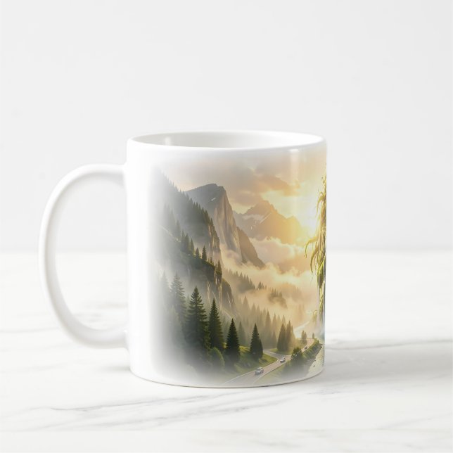 Tasse Rêve de l'Esprit de la Vallée de la Cascade (Gauche)