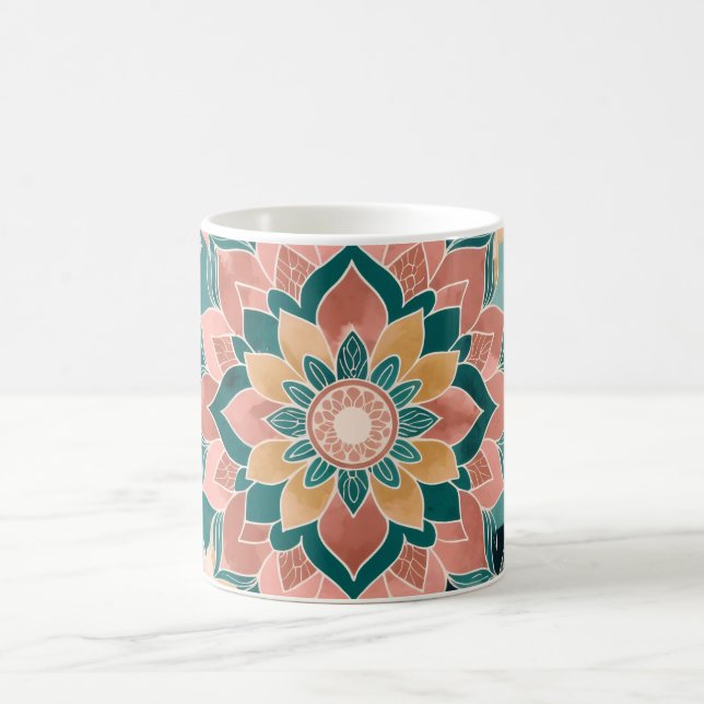 Tasse Rêve de Lotus Bohème Céleste | Rose (Centre)