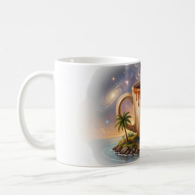 Tasse Rêves de Café Tropical à Savourer (Gauche)