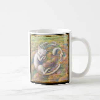 Tasse rêveuse de chat : Onirique