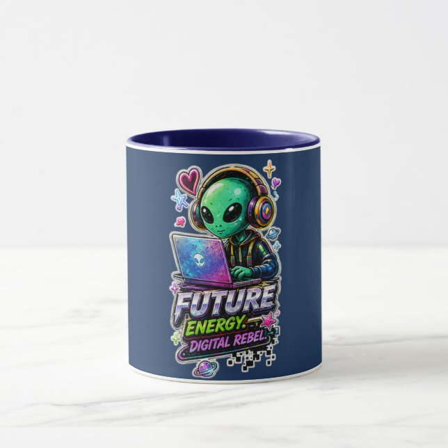 Tasse Révolutionnaire Numérique Énergie Future ⚡ (Centre)