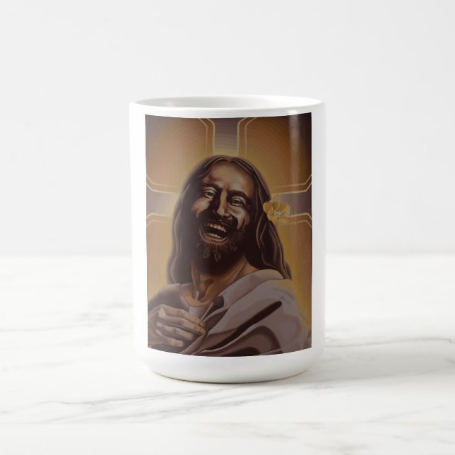 Tasse riante de Jésus (Centre)