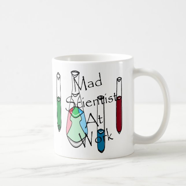 Tasse ringarde de TIGE de scientifiques de chimie (Droite)