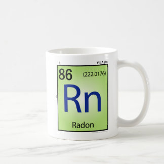 Tasse (Rn) d'élément de radon