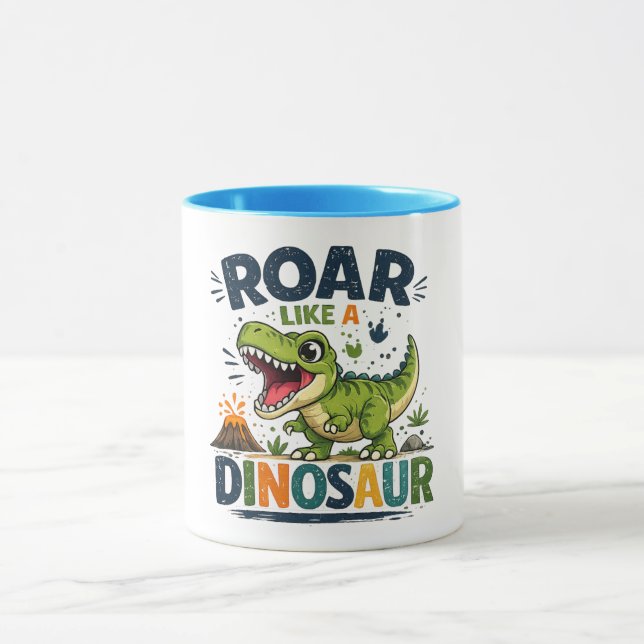 Tasse Roar Like a Dinosaur (Centre)