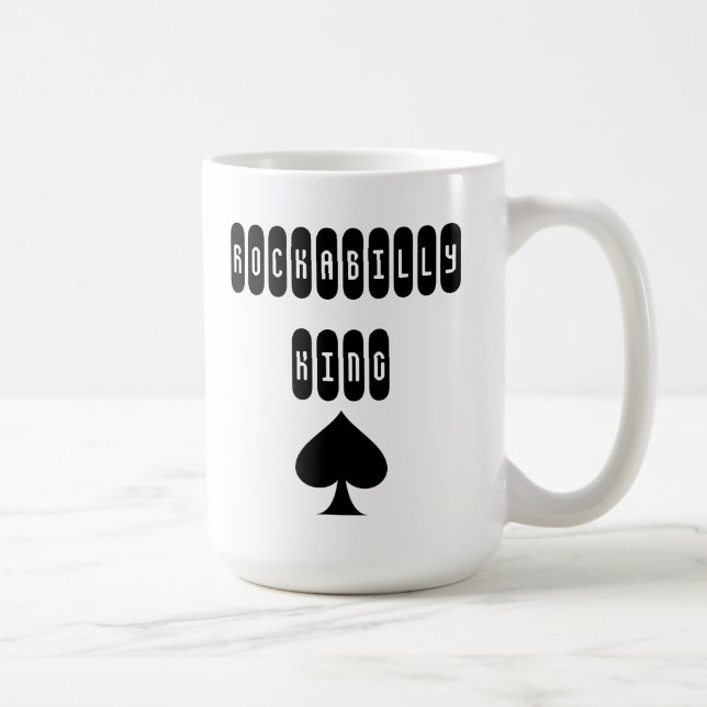 Tasse Rockabilly King avec Bêche (Droite)
