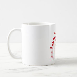 Tasse Romantique Cœurs Rouges – Cadeau d'Amour pou