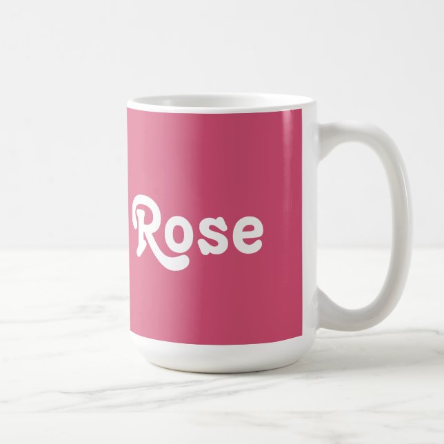 Tasse Rose (Droite)