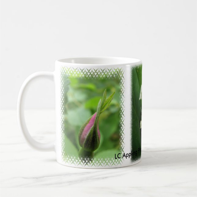 Tasse Rose Botanique & Muguet (Gauche)