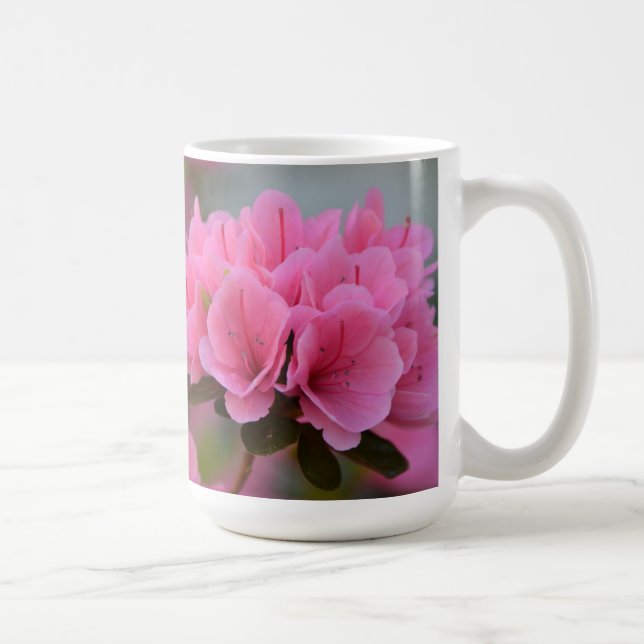 Tasse rose d'azalées (Droite)